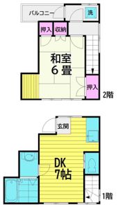 西水元5丁目メゾンの間取り画像