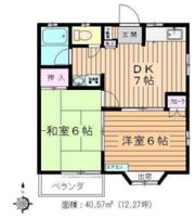 サニーハイムの間取り画像