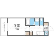 オーキッドレジデンス塚本の間取り画像