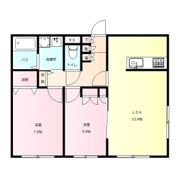 ウエスト・ヴィレッジの間取り画像