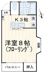フラット井の頭の間取り画像