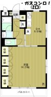 ボナールKGの間取り画像