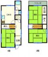 沖田貸家の間取り画像