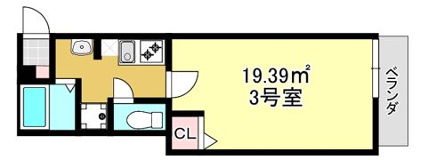 リーフ北小岩の間取り画像