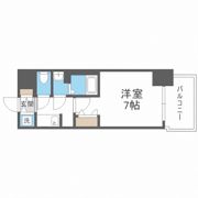 S-RESIDENCE難波大国町Unoの間取り画像