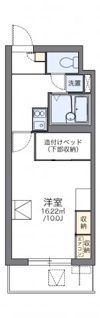レオパレスパルコートFの間取り画像