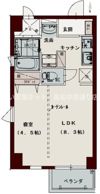 コリドール西内町の間取り画像