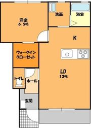 リヴェールAの間取り画像