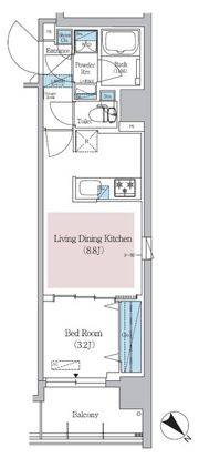 アーバネックス日本橋横山町の間取り画像