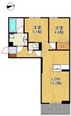 D-ROOM中原東の間取り画像