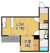 fika戸畑の間取り画像