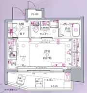 クレヴィスタ?越銀座の間取り画像