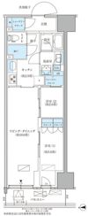 パークアクシス品川天王洲アイルの間取り画像