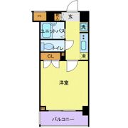 スカイコート月島の間取り画像