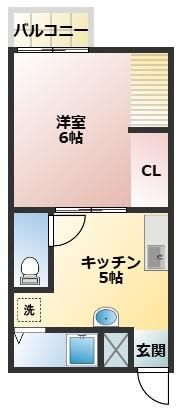 原田ハイツの間取り画像