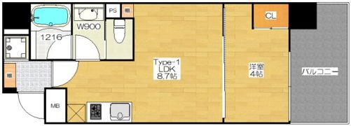 ブエナビスタ上町の間取り画像