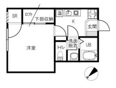 コーポマルナカの間取り画像