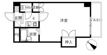 エスポアールの間取り画像