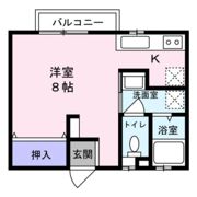 MATERIAL APARTMENT廿日市の間取り画像
