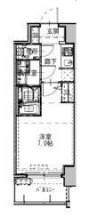 S-RESIDENCEドーム前千代崎の間取り画像