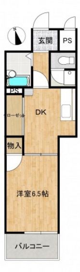 オルゴグラード広島の間取り画像
