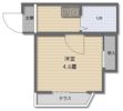 屏風ヶ浦アパートの間取り画像