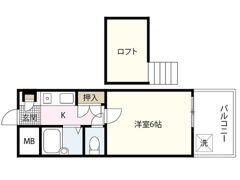 プログレス海田の間取り画像