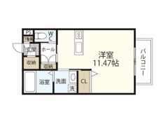 シャーメゾン笹村の間取り画像