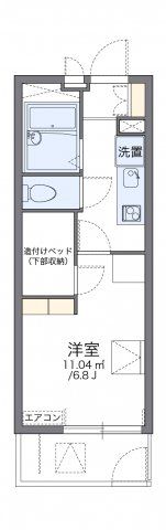 レオパレス東淡路WESTの間取り画像