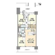 武蔵浦和SKY＆GARDENの間取り画像