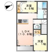 ロータス 北浦の間取り画像