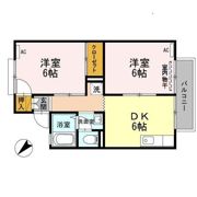セジュールK2 南の間取り画像