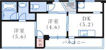 メビウス駒ヶ林レジデンスの間取り画像