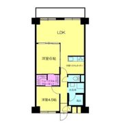 北大阪ハイツの間取り画像