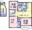 オークハイツの間取り画像