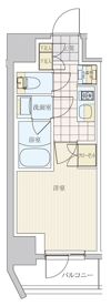 リビオメゾン戸越銀座の間取り画像