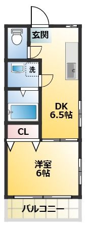 パークサイド大師の間取り画像