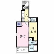 オーブアビタシオンⅡ番館の間取り画像