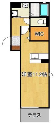 M・K・K北方の間取り画像