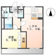 ラフォーレ木太の間取り画像