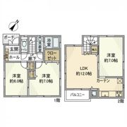 柳崎戸建の間取り画像