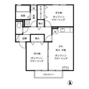 クレール山岸の間取り画像