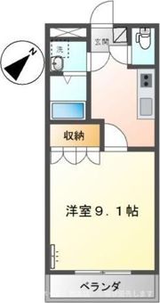 サンコートひうちの間取り画像