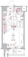 ラグディア北新宿の間取り画像