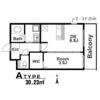 アヴェニール千里丘東の間取り画像