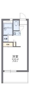 レオパレス栗林の間取り画像
