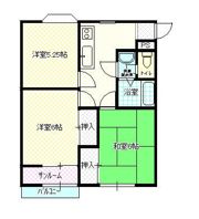 レジデンスRの間取り画像