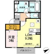 アンジュ三番街の間取り画像