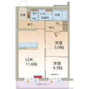 SANAEマンションの間取り画像
