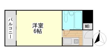 メゾン・ド・六甲パートⅠの間取り画像